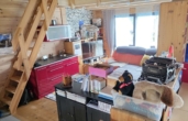 Galerie OG - Bezauberndes Niedrigenergie-Holzhaus mit Pool