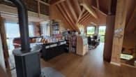 OG Wohnen u. Arbeiten - Bezauberndes Niedrigenergie-Holzhaus mit Pool