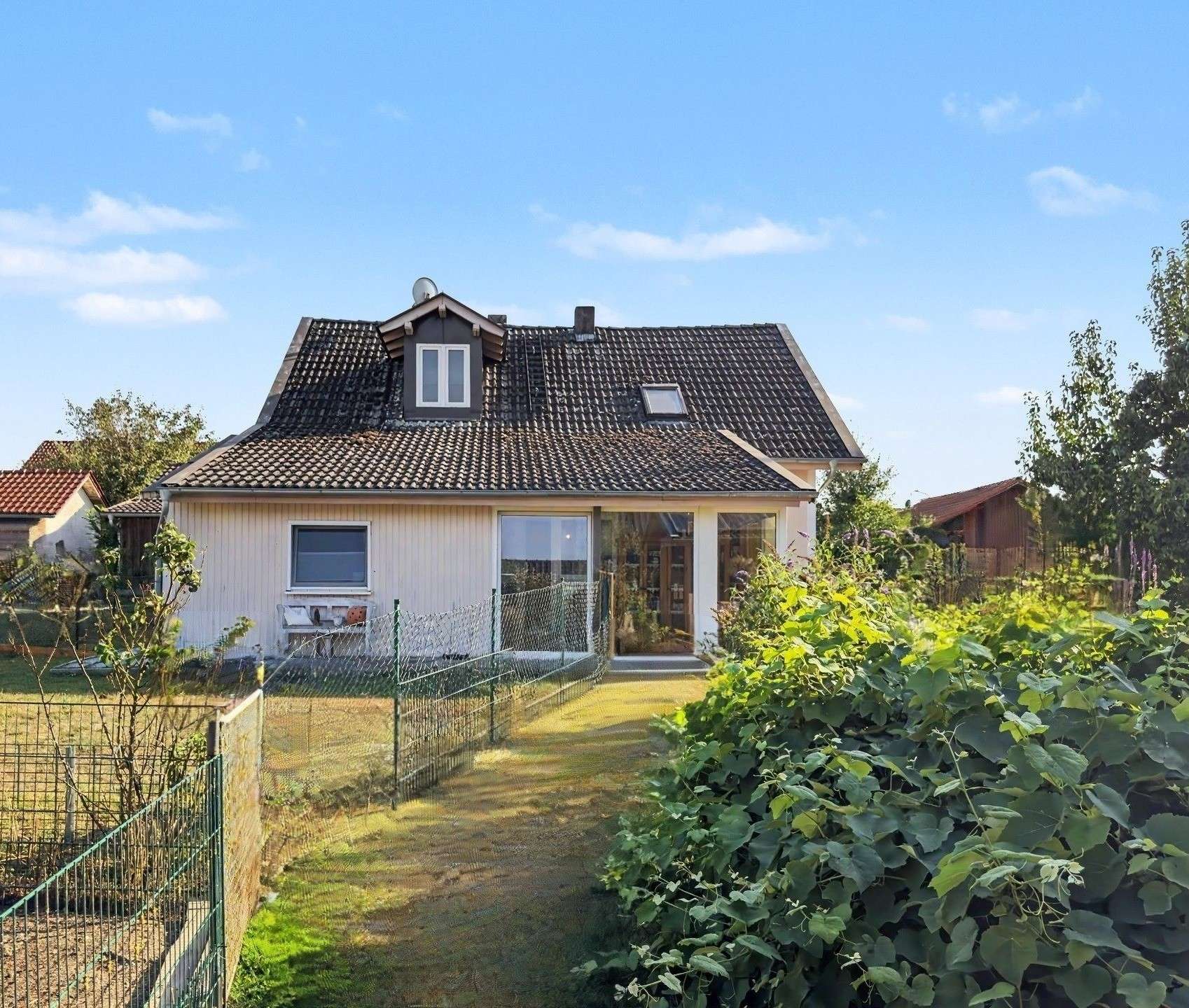 Außenansicht vom Garten