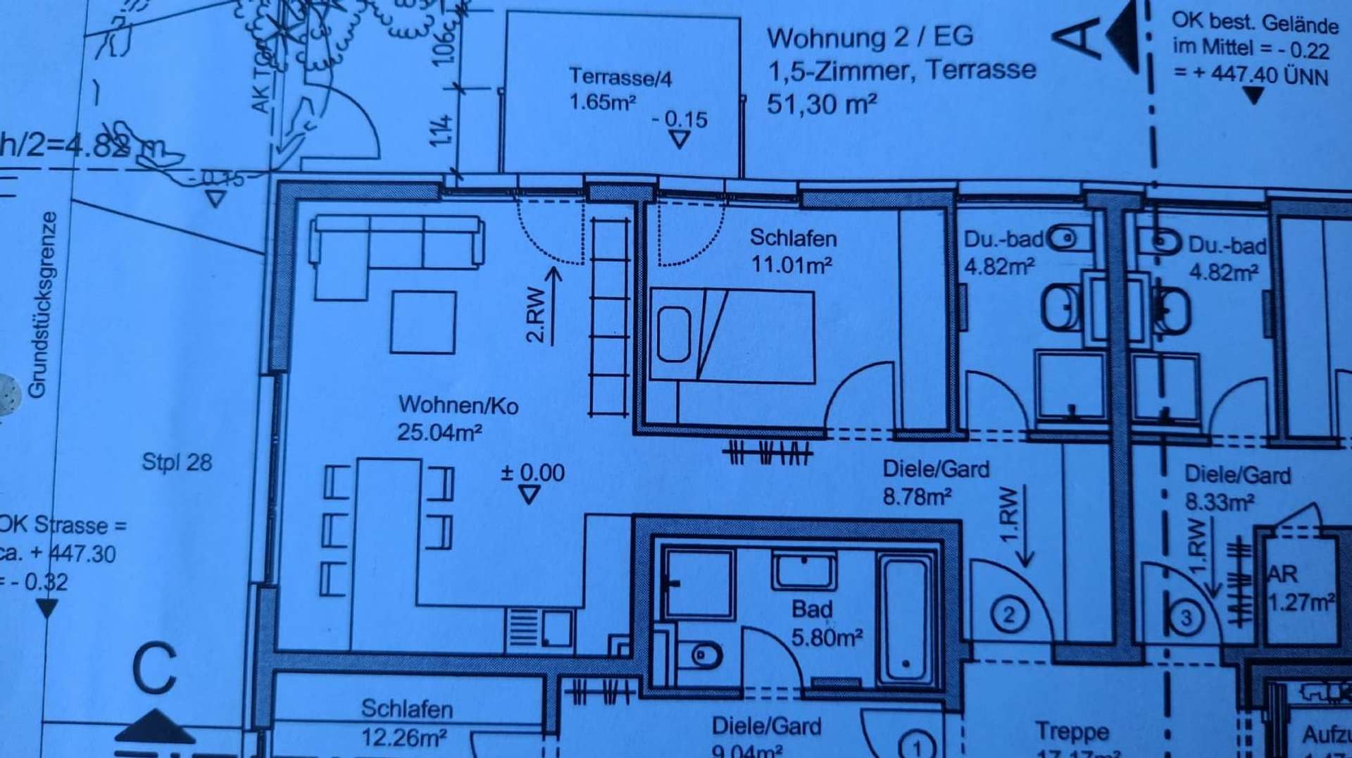 Grundriss Wohnung