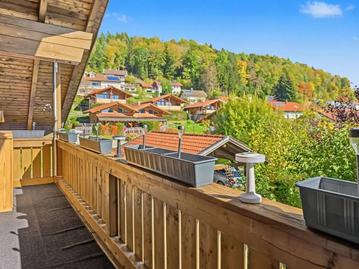 Balkon mit Aussicht