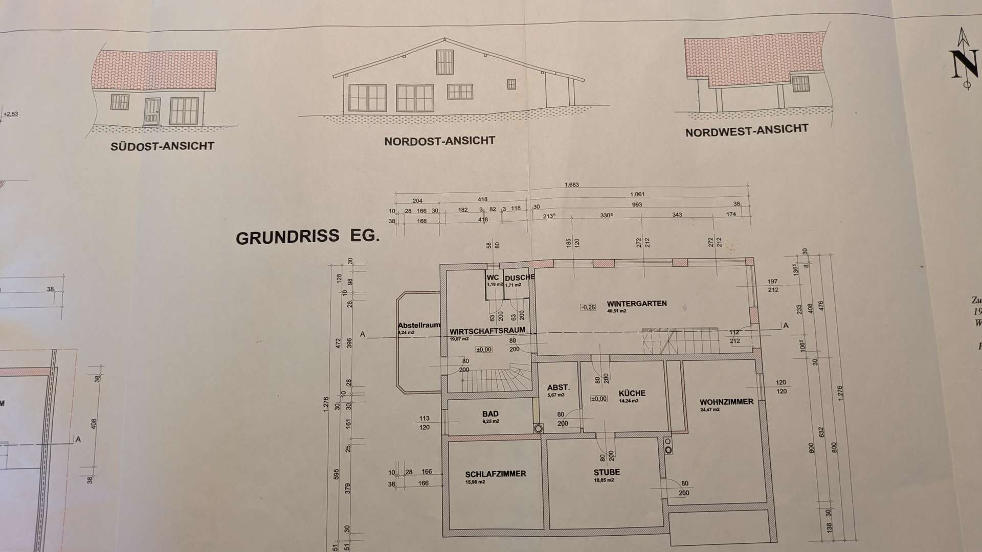 1.3. Grundriss und Schnitt
