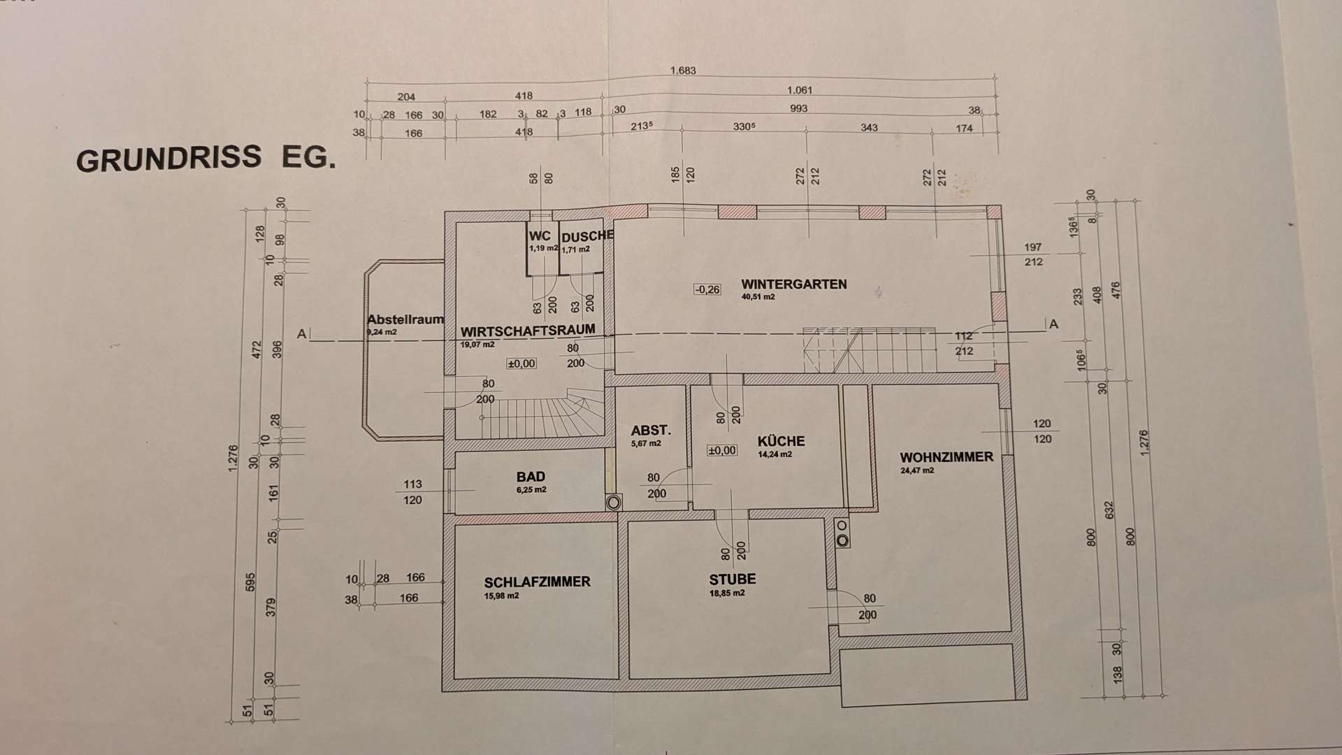 1.2. Grundriss Erdgeschoss
