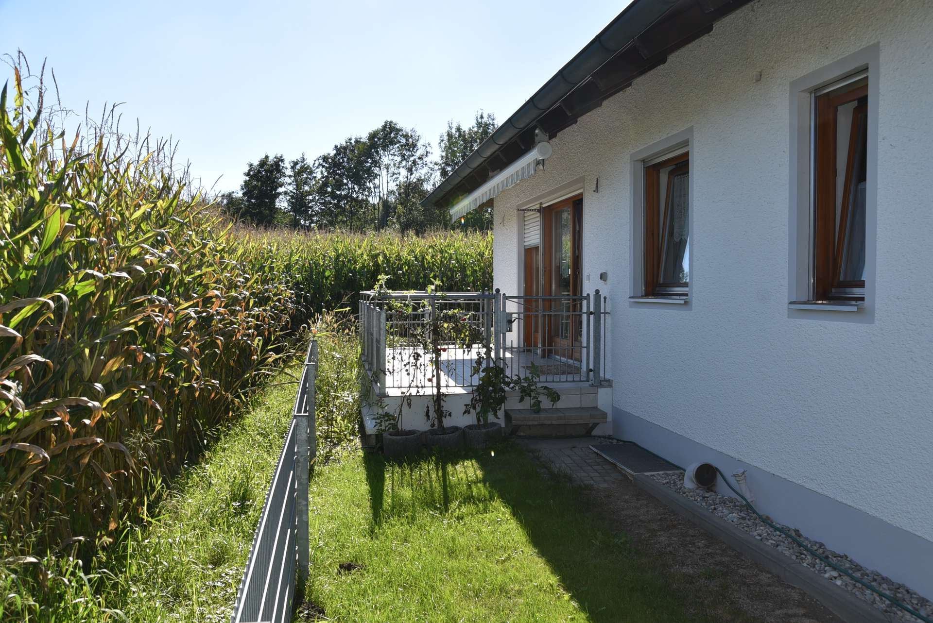 Terrasse mit Markise